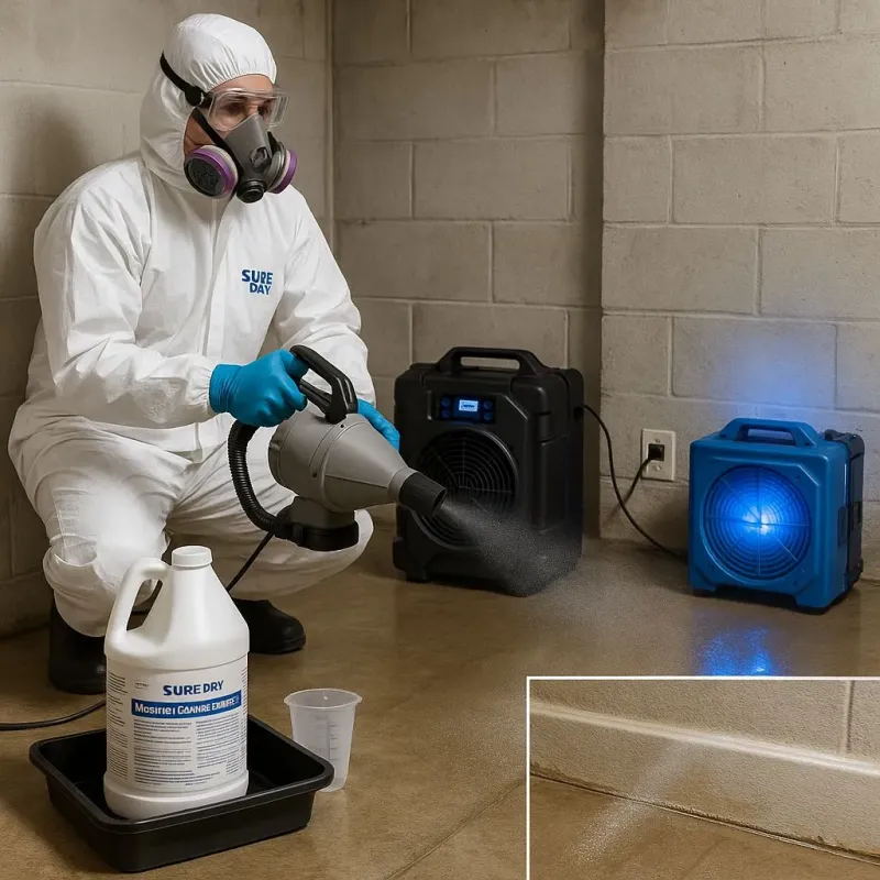 Sanitization and Odor Removal process in Chapel Hill, NC
