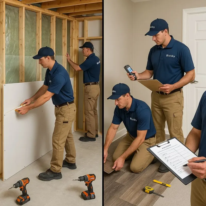 Repairs and Reconstruction process in Chapel Hill, NC